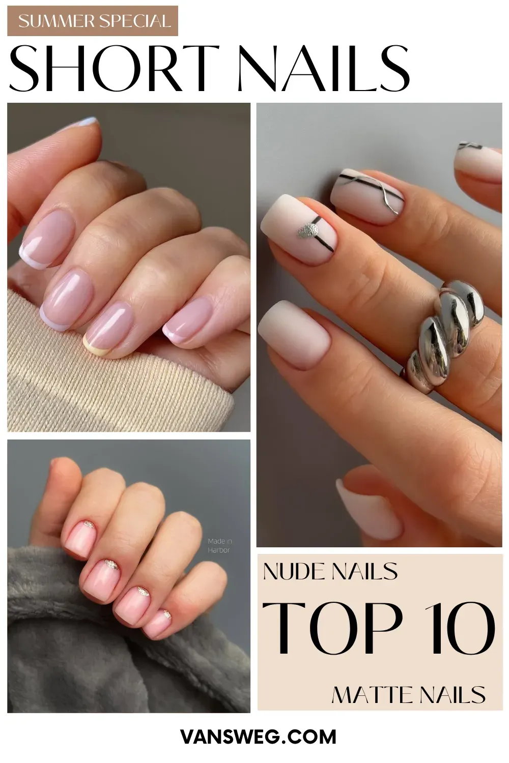 Top 10 short nails