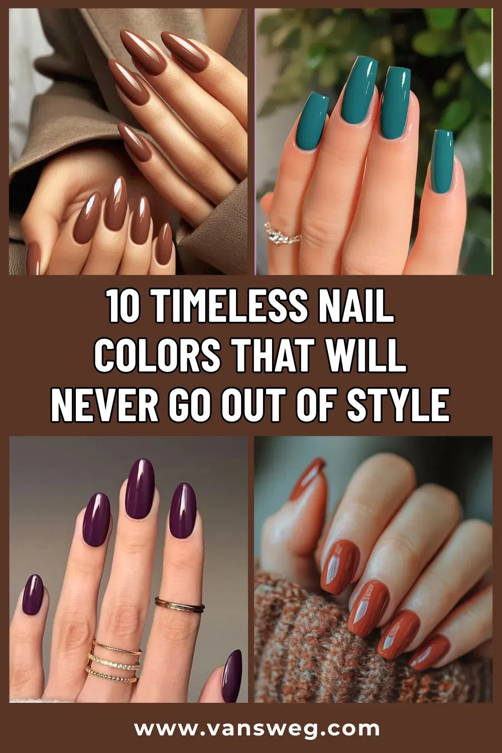 Bold nail colors