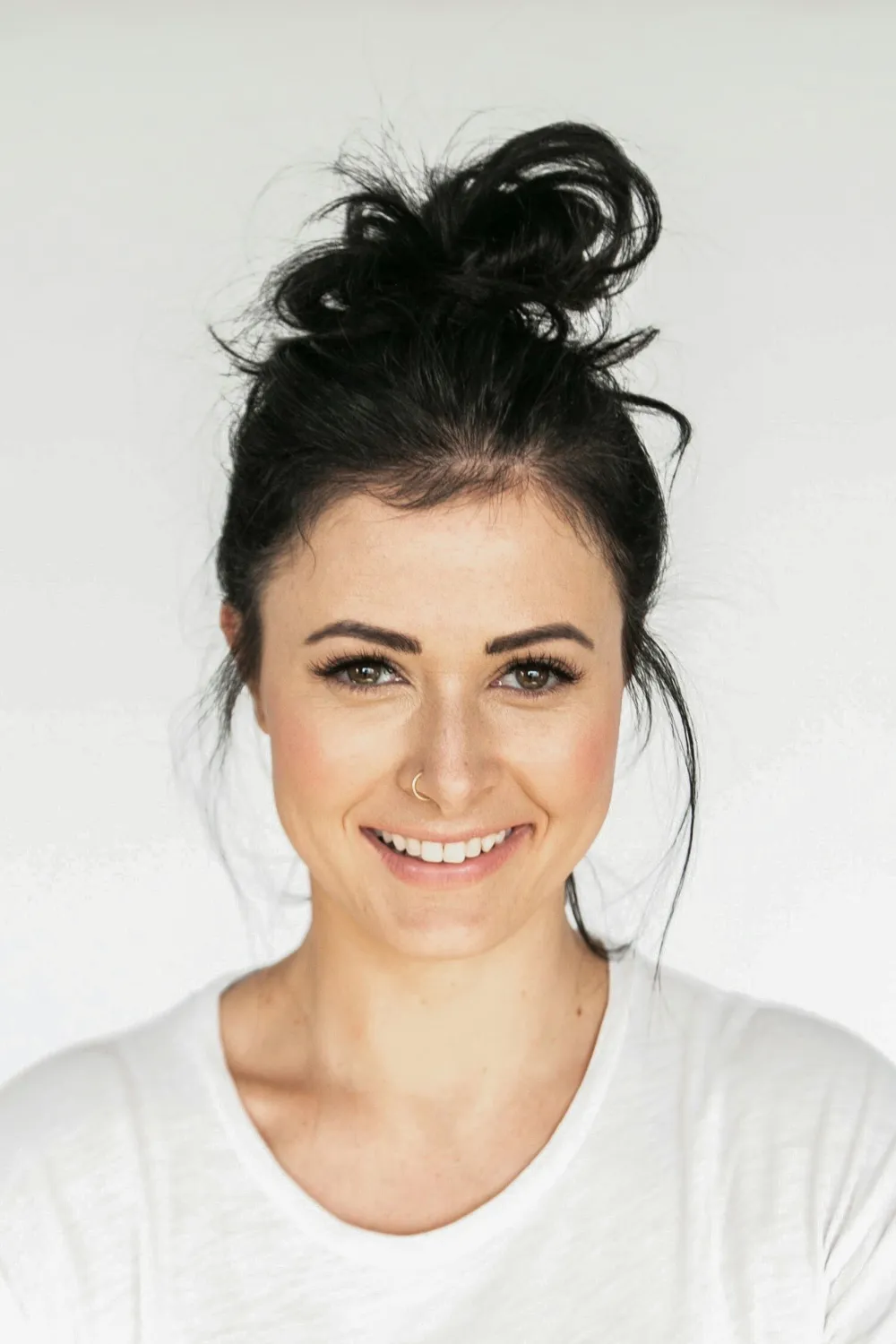 Barely-There Lip Tint - Model wearing natural lip tint makeup
