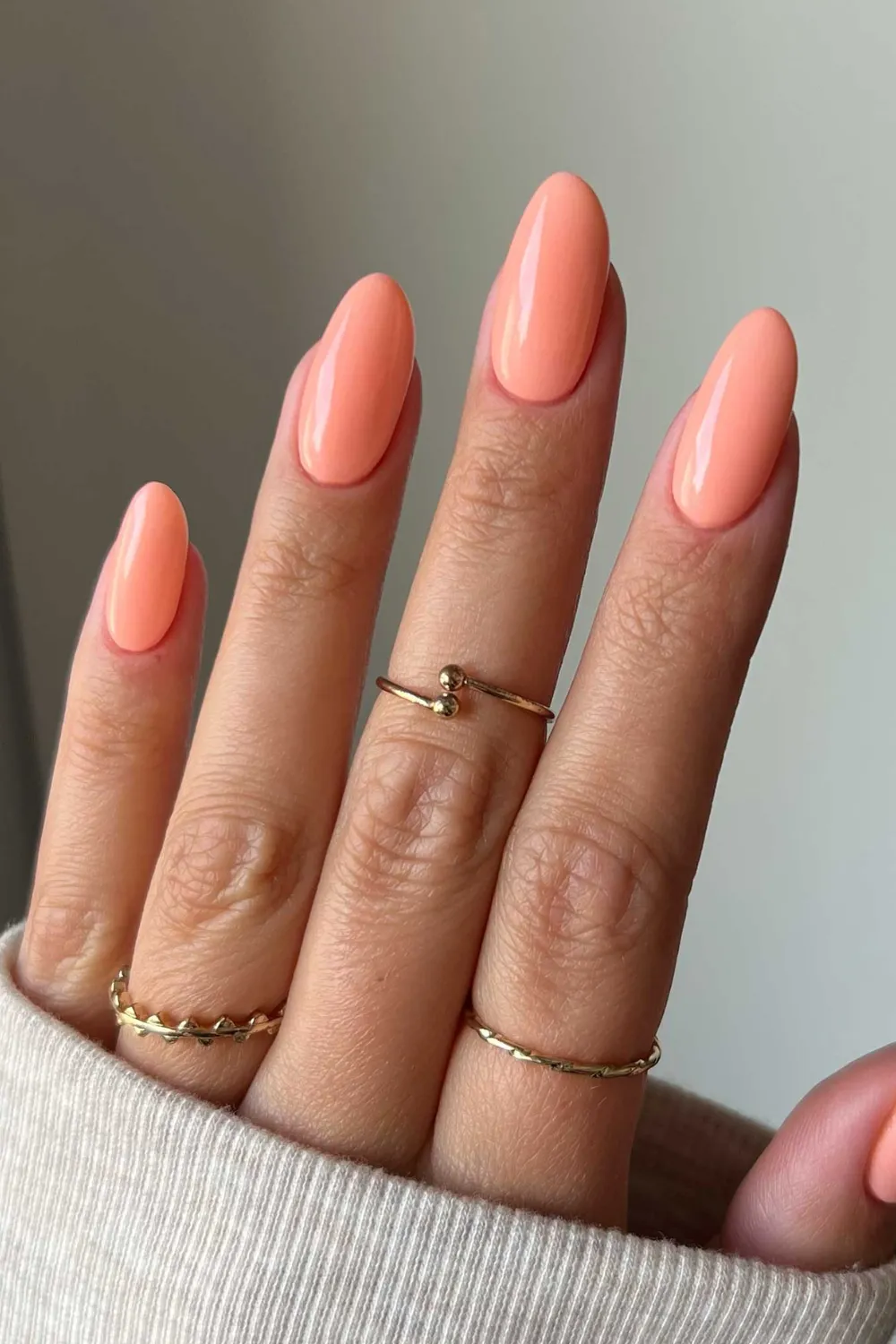 "Peachy Pink Juicy Pastel Nails" – Elegant soft pink nails perfect for every day