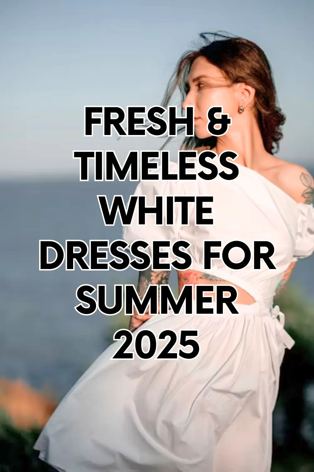 Timeless White Summer Dress
