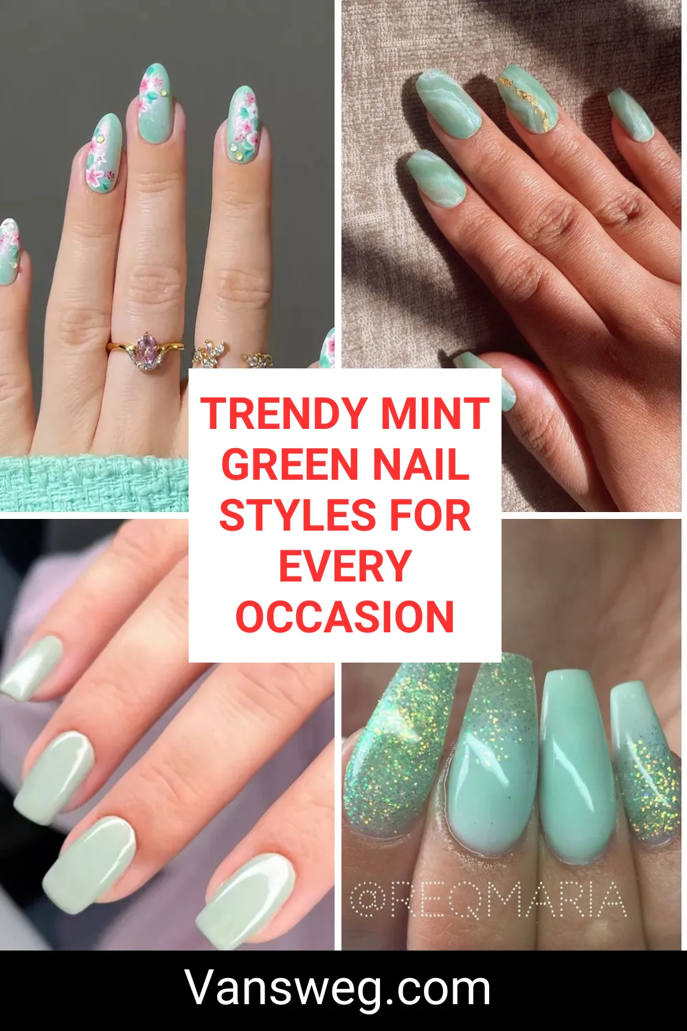 Trendy Mint Green Nail Styles for Every Occasion