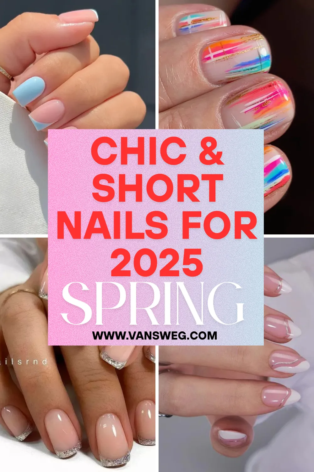 Chic Short Spring Nails for 2025