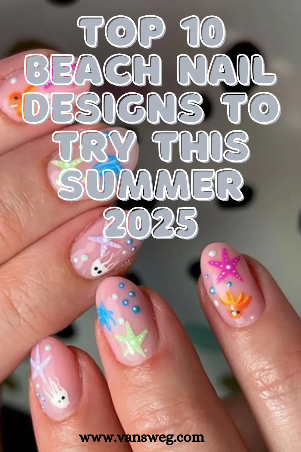 BEACH NAIL DESIGNS