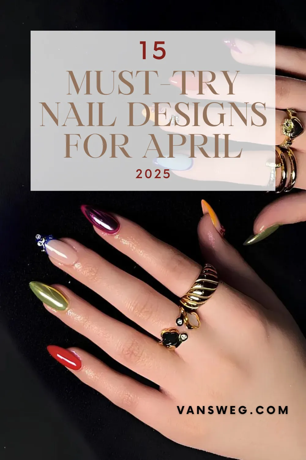 15 Must Try Nail Designs For April 2025