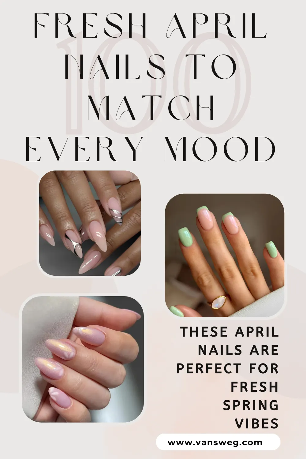 Fresh April Nails to Match Every Mood