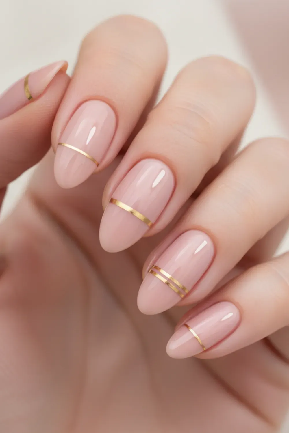 Pink Minimalist Nails
