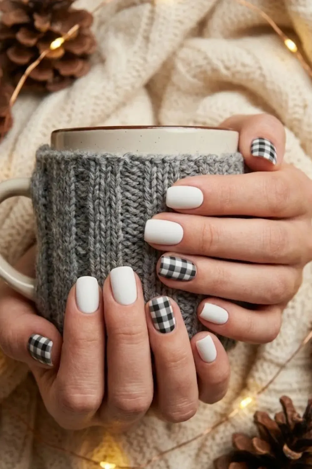 40 White Christmas Nail Ideas for 2025 (Snowflake, Glitter & Winter Chrome)