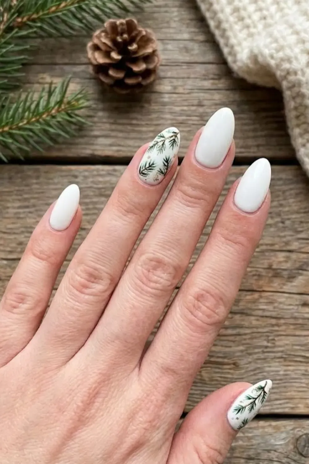 40 White Christmas Nail Ideas for 2025 (Snowflake, Glitter & Winter Chrome)
