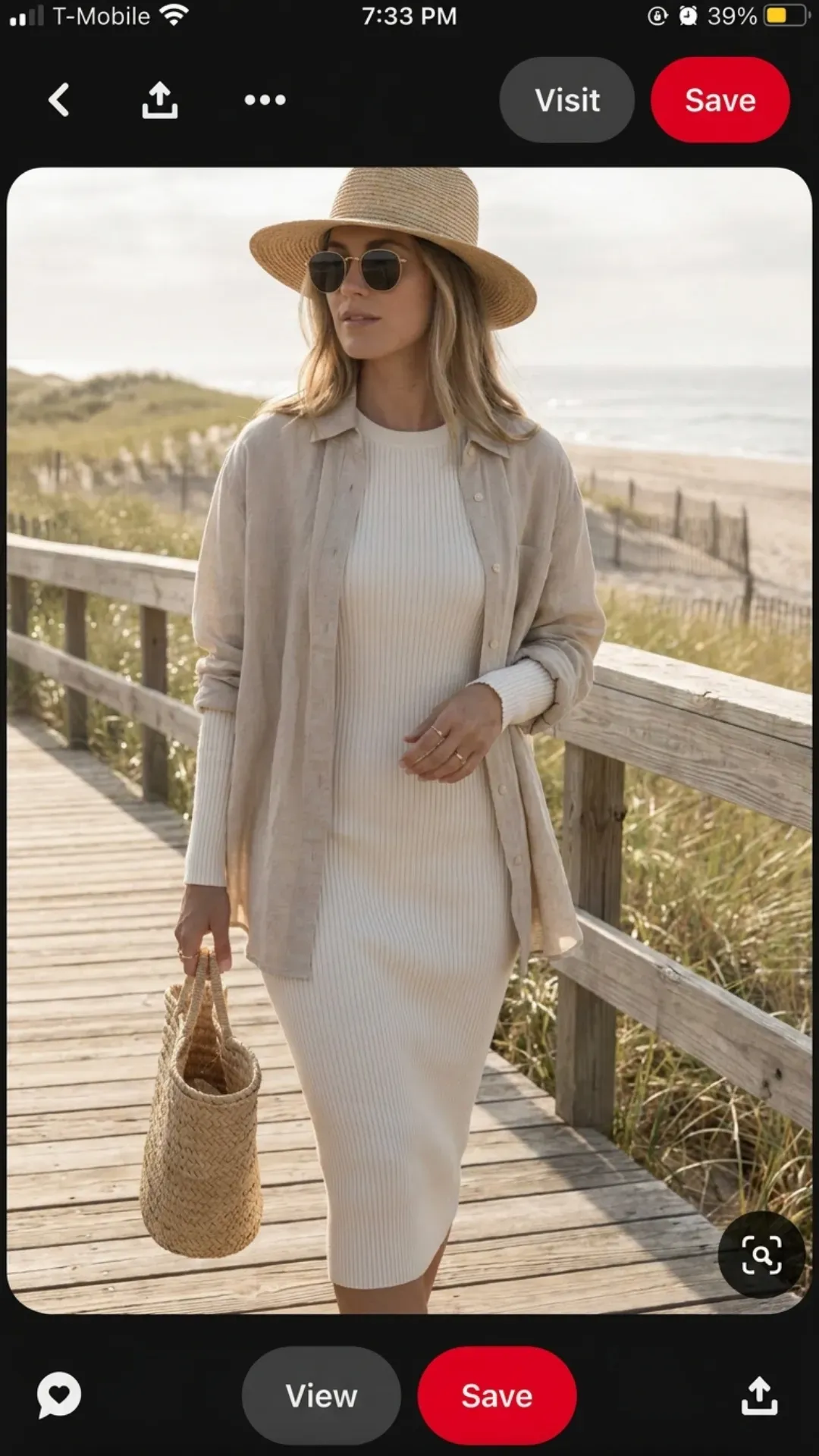 Minimalist Cloud Dancer white ribbed knit midi dress outfit.