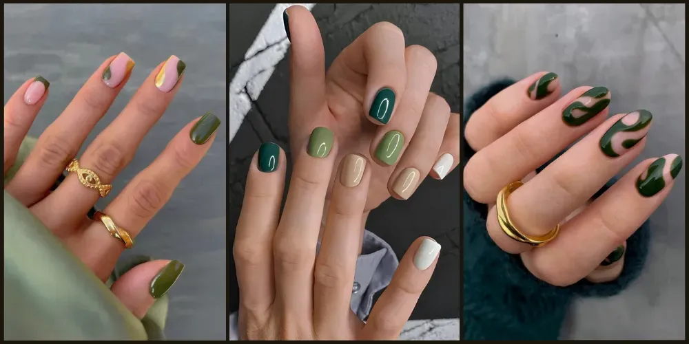35 Trendy Green Manicure Ideas for Every Season
