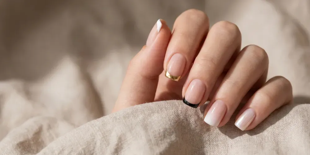 French Manicure Perfection: 15 Ways to Elevate the Classic Tip on Short Square Nails