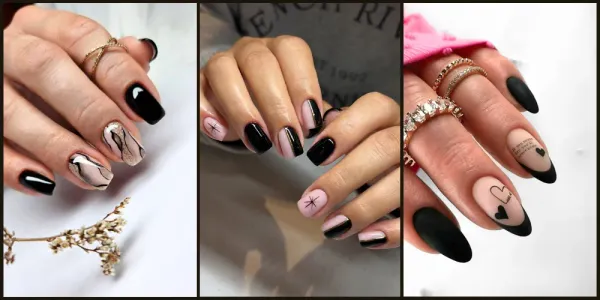 45 Black Nail Design Ideas: The Ultimate Dark Feminine Inspiration