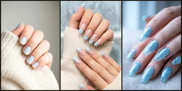 Icy Nails Are Taking Over Winter: 15 Frosty Blue & Chrome Nail Designs Everyone Is Saving