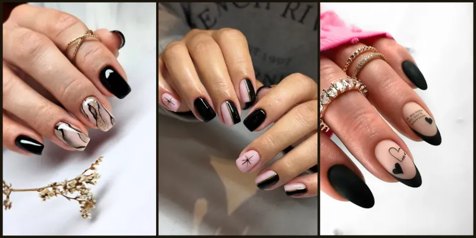 45 Black Nail Design Ideas: The Ultimate Dark Feminine Inspiration
